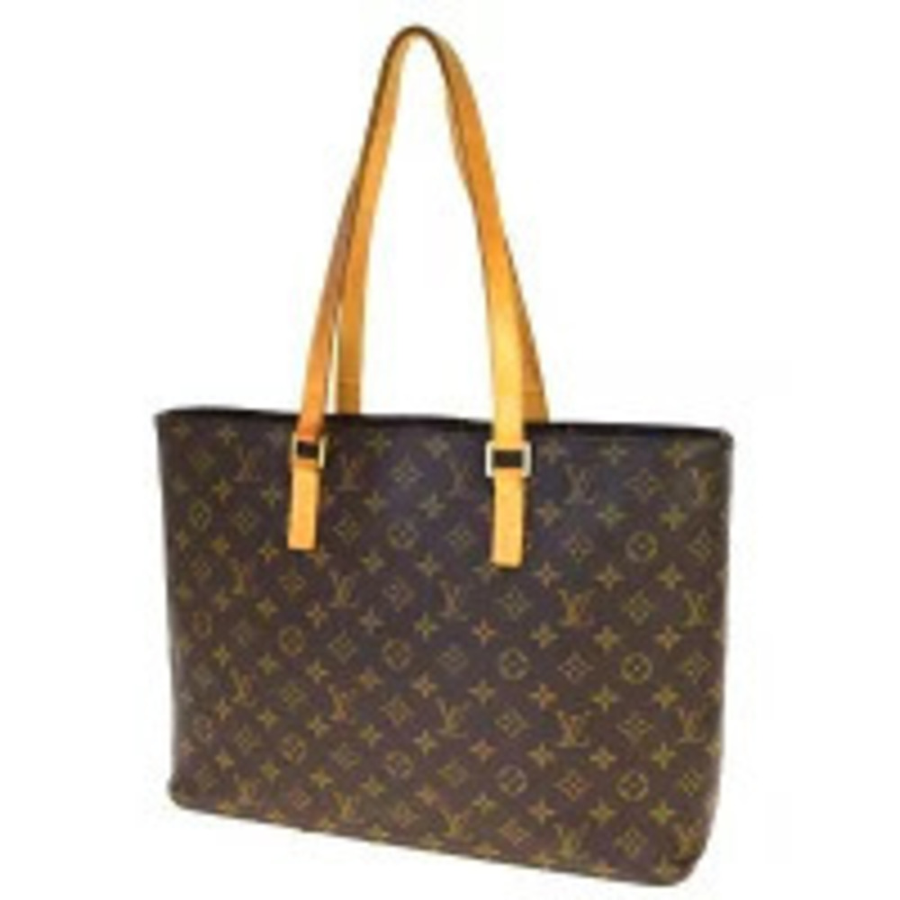 Louis Vuitton Monogram Luco Tote Bag Brown